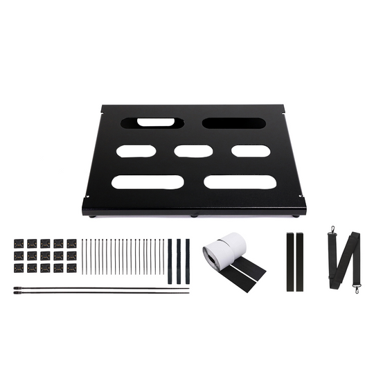 Ghost Fire Guitar Pedal Board Ultrathin Aluminum Effect Pedalboard with Carry Bag U series (UP-03 Deluxe suit)