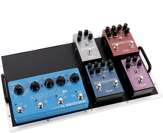 Ghost Fire Guitar Pedal Board Aluminum Alloy Effect Pedalboard with Carry Bag F-STANDARD1.5