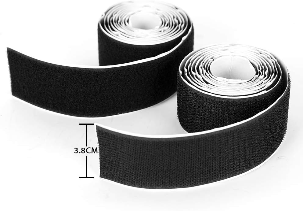 Buy 1 Get 1 Free Ghost Fire Pedalboard Pedal Mounting Tape Length 2M/5M Width 5CM/3.8CM Hook + Loop (Width:3.8CM)
