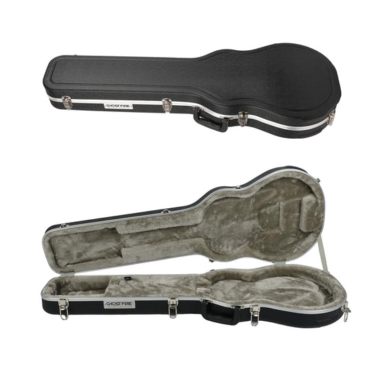 Ghostfire Electric Guitar Hard Case – Protective Hardshell Angled Guitar Case(LP)