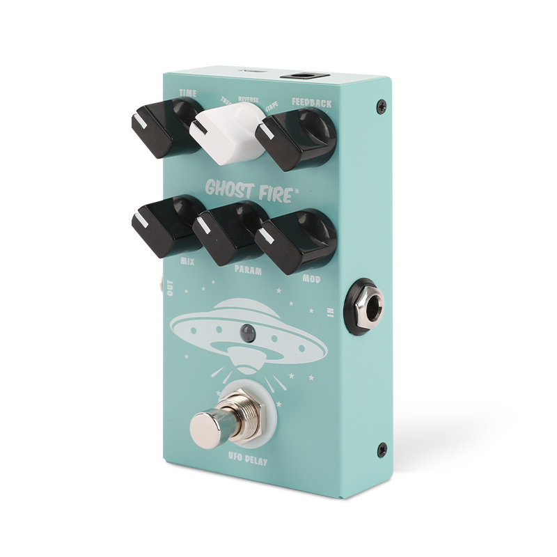 guitar pedal delay reverb GHOSTFIRE UFO Delay Guitar Effect Pedal