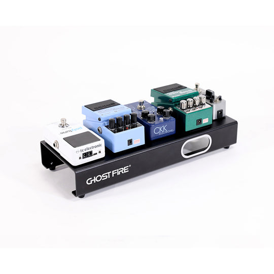 Ghost Fire Guitar Pedal Board Ultrathin Aluminum Effect Pedalboard with Carry Bag U series (UP-01 Deluxe suit)