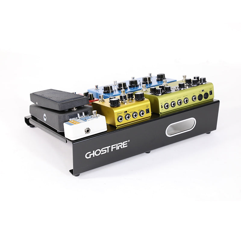 Ghost Fire Guitar Pedal Board Ultrathin Aluminum Effect Pedalboard with Carry Bag U series (UP-03 Deluxe suit)
