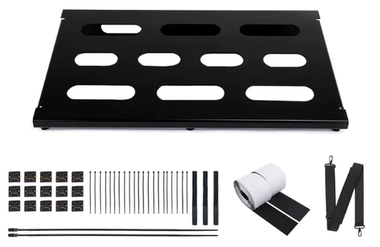 Ghost Fire Guitar Pedal Board Ultrathin Aluminum Effect Pedalboard with Carry Bag U series (UP-04 Deluxe suit)