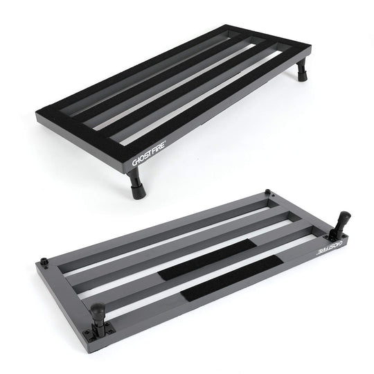 Ghost Fire Guitar Pedal Board Aluminum Alloy 2.2ib Super light Effect Pedalboard 27.5''x11.8'' with Carry Bag SPL-07