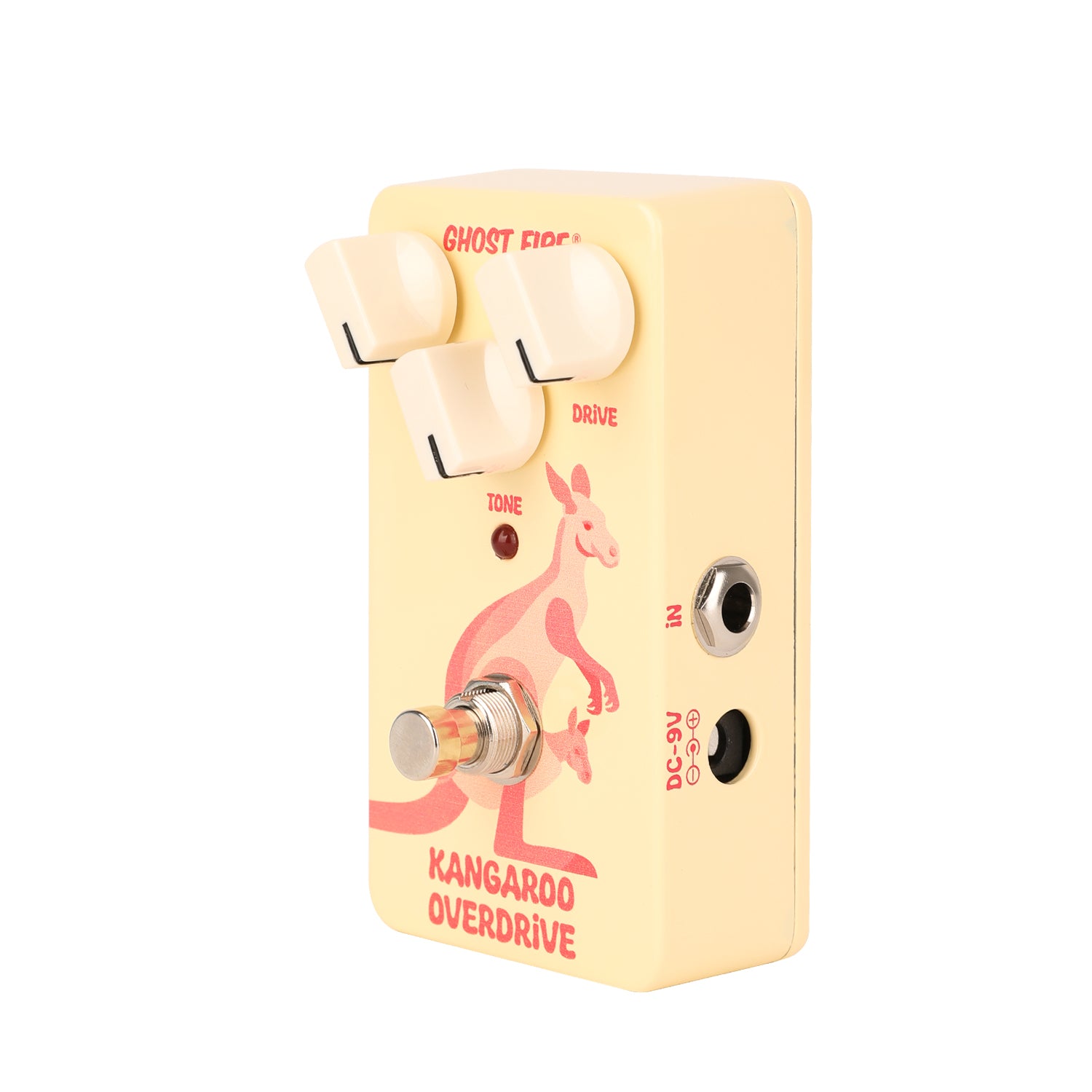 GHOSTFIRE Kangaroo Overdrive Guitar Effect Pedal for