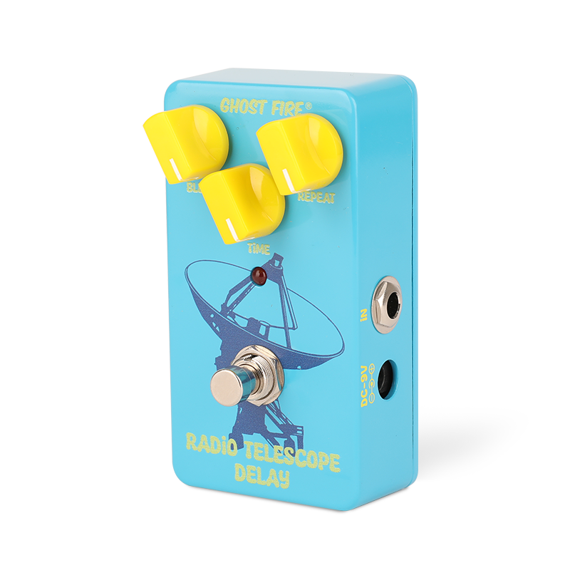 GHOSTFIRE Guitar Delay Effect Pedal (RADIO TELESCOPE DELAY
