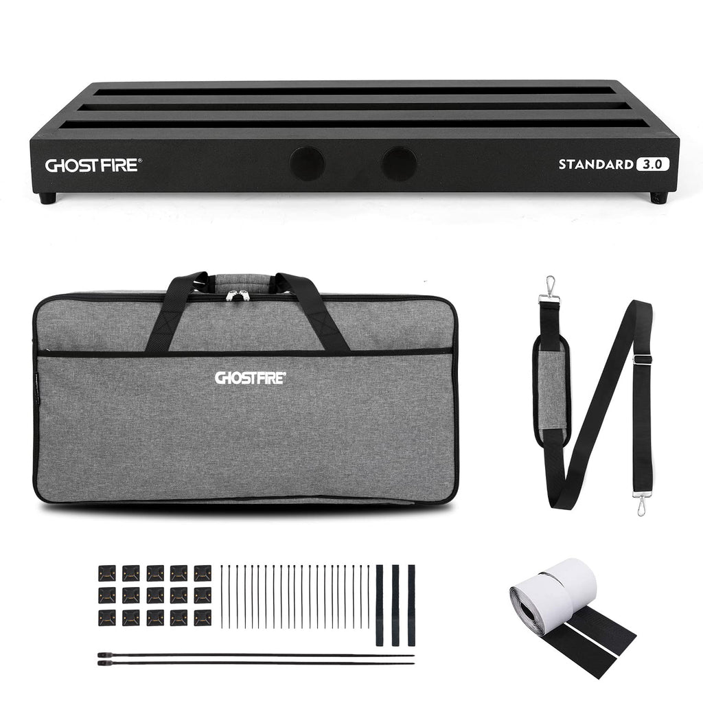 Ghostfire V-Standard 3.0 Guitar Pedalboard – Lightweight Aluminum