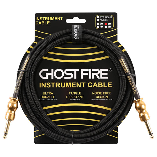 🎁Black Friday Pre-Sale🔥GHOST FIRE High Performance Instrument Cable Multi-function Guitar Cable(3M/5M)