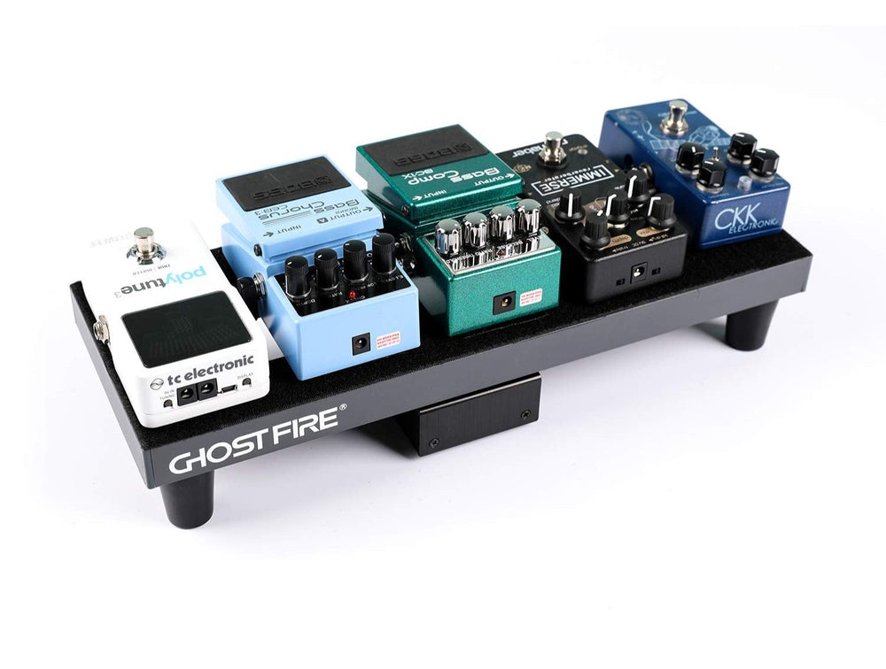 Ghost Fire SPL-01 Ultra-Light Guitar Effects Pedal Board Pack – Portable, Durable & Easy Setup (SPL-01)