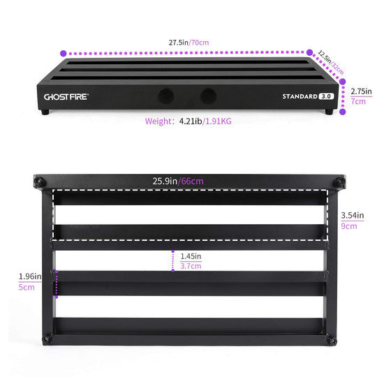 Ghostfire Victor Pedal Board (V-STANDARD 4.0）