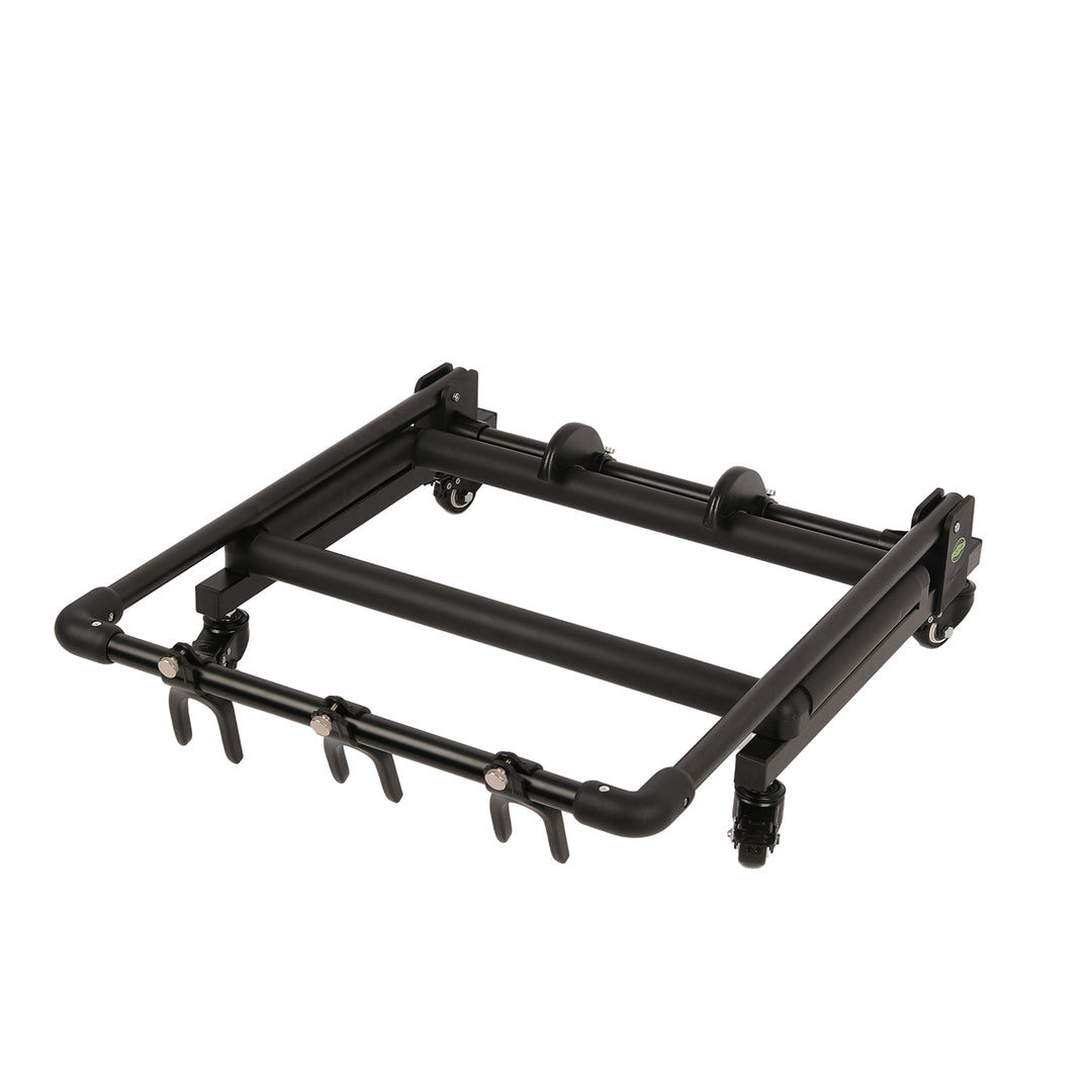 GHOSTFIRE GAW Series Guitar Stand with Wheels | Folding 3, 5 & 7 Guitar Rack for Electric, Acoustic & Bass Guitars