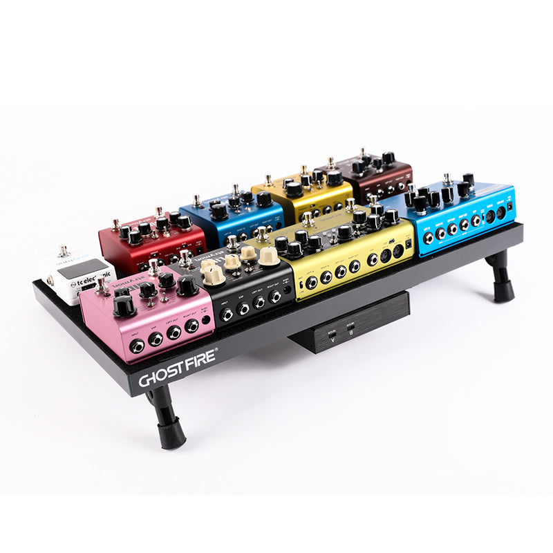 guitar pedal board online Ghost Fire Guitar Pedal Board Aluminum Alloy 2.2lb Super light Effect Pedalboard 22''x12'' with Carry Bag,SPL-05