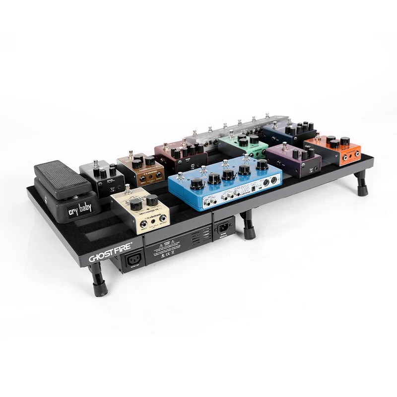 Ghost Fire S-Series Ultra-Light Aluminum Guitar Pedal | OEM/ODM Customizable | Aircraft-Grade Metal | Free Logo Engraving