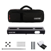 Ghost Fire Guitar Pedal Board Ultrathin Aluminum Effect Pedalboard with Carry Bag U series (UP-02 Deluxe suit)