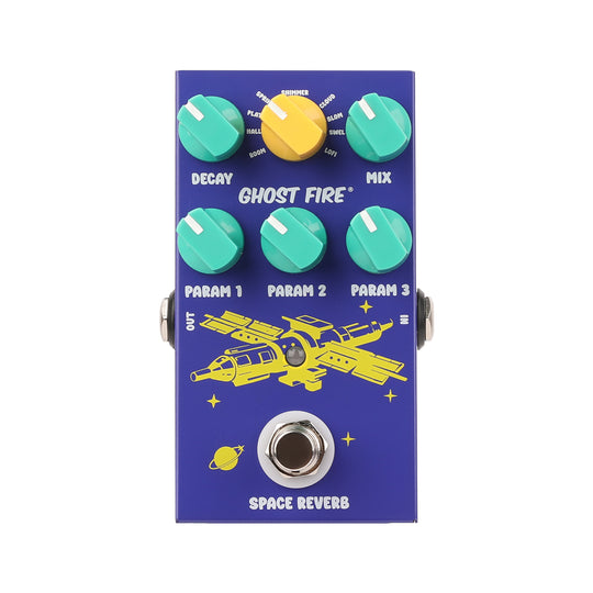 GHOSTFIRE Guitar Pedal SPACE Reverb 9 Modes Reverb Effects SPACE Pedal Digital (Reverb)