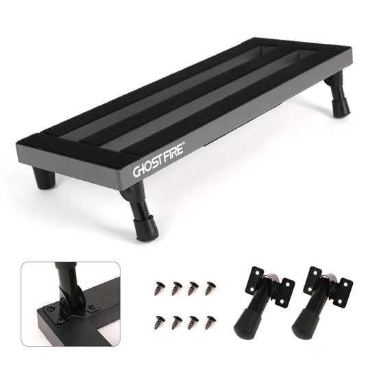 Ghost Fire S-Series Super-Light Aluminum Folding Pedalboard Legs — Spare Folding Foot Kit for Guitar/Bass Pedalboards