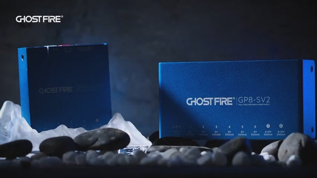 GHOST FIRE ペダル電源 独立した短絡保護を備えた絶縁電源 (GP5-SV1) 