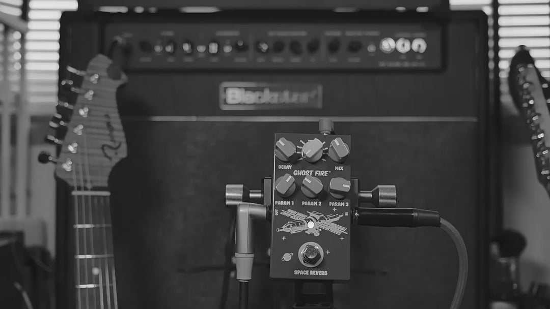 Pedal de efecto de reverberación para guitarra GHOSTFIRE (reverberación espacial)