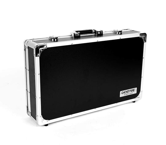 🎉New Year Hot Sale🎸 Ghost Fire T-Series Guitar Multi-Effect Pedal Case - 21.6x12.4x4.2in, Aluminum Construction with Mounting Tape & Secure Locking System (T-EC10)