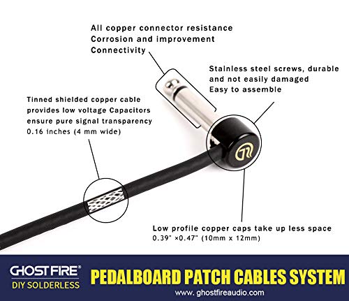 Kit de cables para pedalera sin soldadura Ghost Fire SP-01