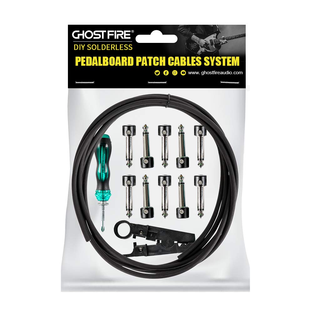 🎁Halloween Exclusive: Limited Time 49% OFF🔥Ghost Fire Solderless Pedalboard Cable Kit SP-01