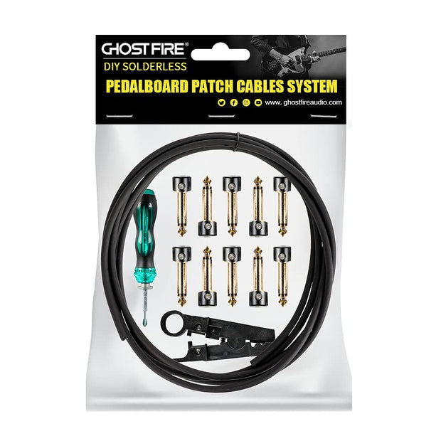 Ghost Fire Solderless Pedalboard Cable Kit SP-02