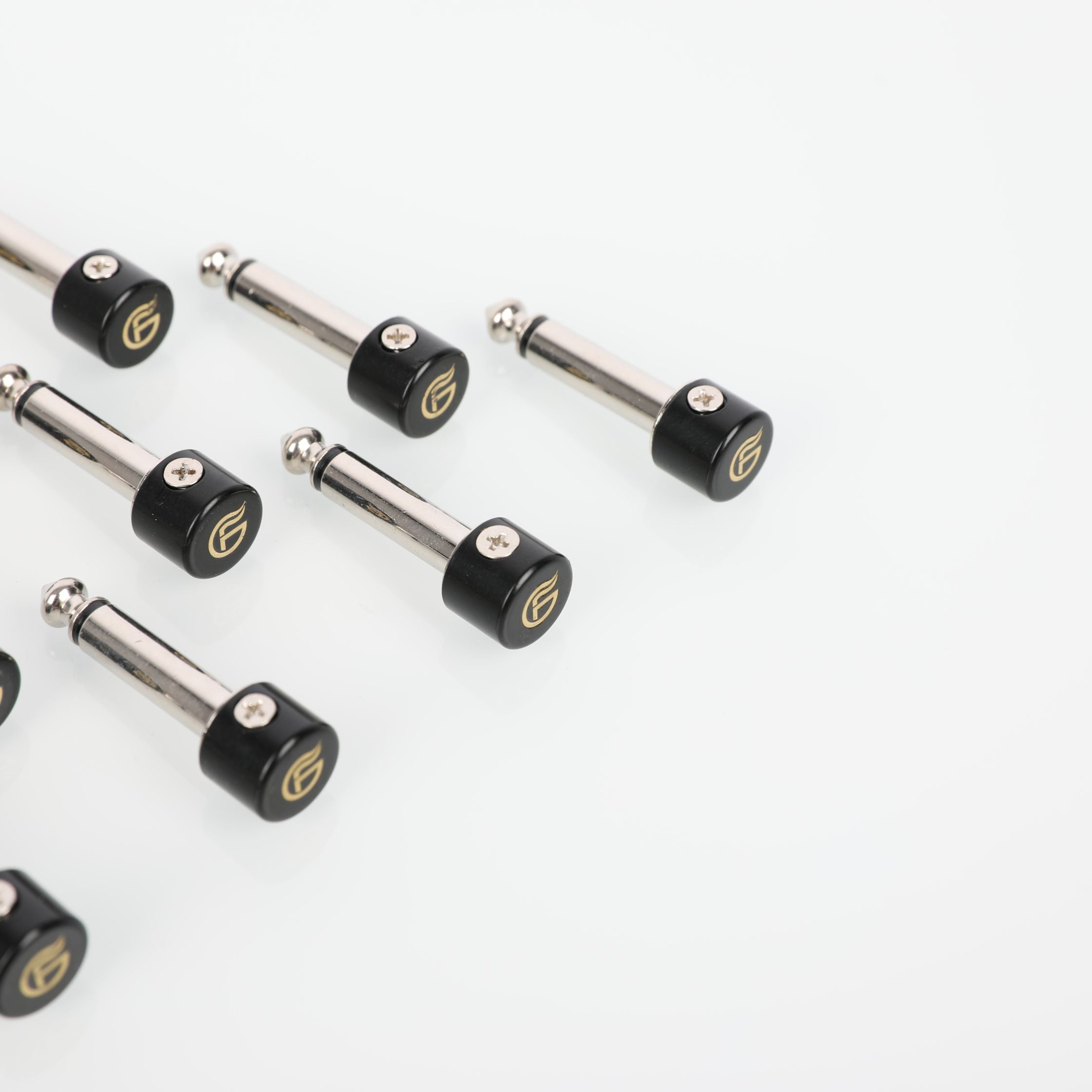 Ghost Fire Solderless Pedalboard Cable Kit – Easy Setup, 6.5ft