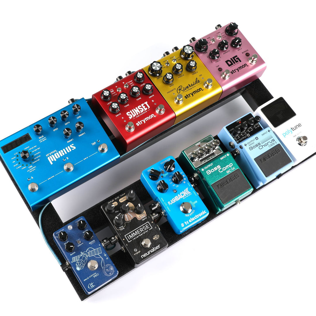 affordable pedal board Ghost Fire Ultra-Light Aluminum Alloy Guitar Pedal Board