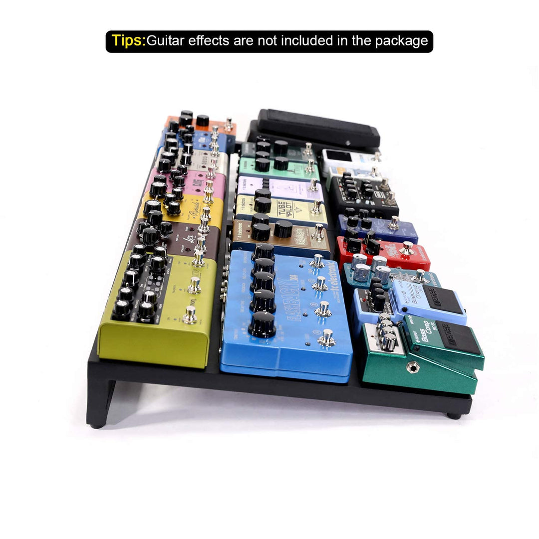 Ghost Fire Guitar Pedal Board Aluminum Alloy 6.3lb Effect Pedalboard 31.8